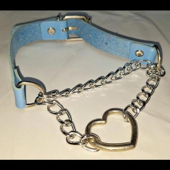 8 Chokers Necklaces Spiked Collars Gothic Punk Jewelry ! - Picture 11 of 13